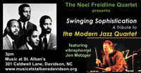 Music at St. Alban's Presents:  Swinging Sophistication - A Tribute to the Modern Jazz Quartet featuring vibraphonist Jon Metzger
