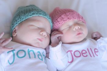 Jonah and Joelle - Matt's new grandchildren

