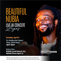 Beautiful Nubia Live in Lagos!