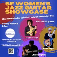 SF Women's Jazz Guitar Showcase