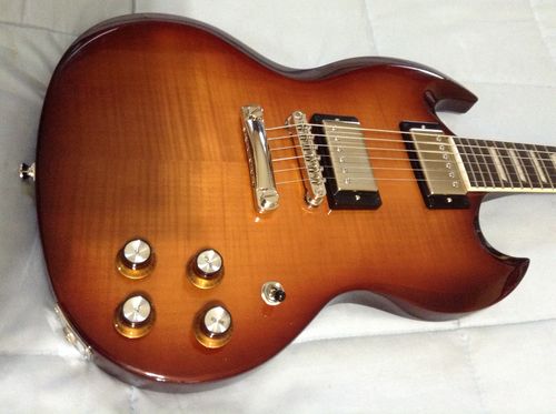 Epiphone Modern Figured SG...Modifications Made: 