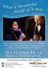 What a Wonderful World of X-mas with Antti Sarpila Swing Band, Feat. Bianca Morales