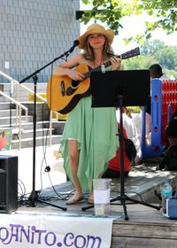 USDA Farmers Market - solo busking gig