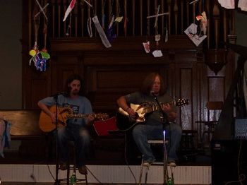 Shelter Acoustic Set with Scott Hulsey at the Art Church, 8-1-08
