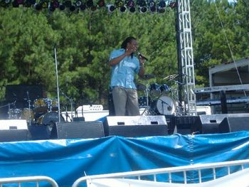 Stone Mountain Jazz Festival #1 Great time opening the Stone Mountain Jazz Festival. 8.07
