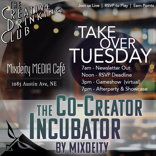 Take Over Tuesday Livestream Incubator Game & Afterparty
