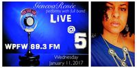 Geneva Renee on WPFW 89.3FM Live@5
