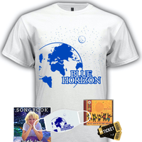 Official Blue Horizon VIP Bundle -- White T-Shirt, CD, Mask, VIP Tickets and more!