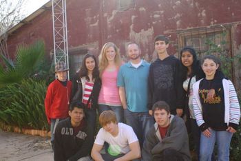 Group photo with the teenagers at the 2012 Spiritual Life Conference at Monte Blanco in Bolivia
