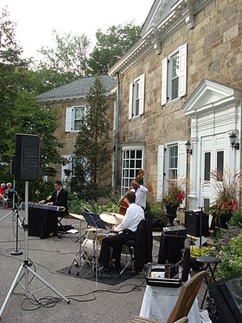 A summer evening of perfect weather in a picture perfect setting...
