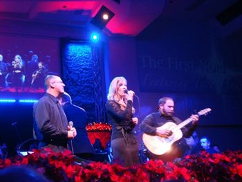 Some trio carol singing with Mike and Justin at the Christmas Concerts
