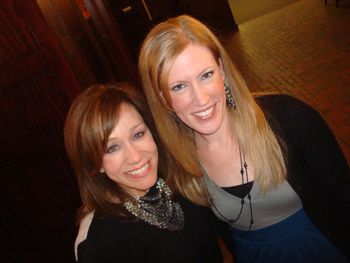 March 2014: Anne Cochran and Tara Hawley
