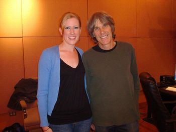 Session 1: And so we begin... Tara with amazingly talented producer, the one and only, Jim Wirt
