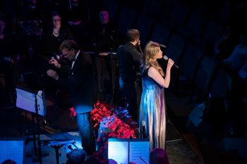Tara Hawley and Justin Hartman - 2017 Parkside Christmas Concerts - Photo Credit: Julie Hahn Kerner, Sugarbush Design
