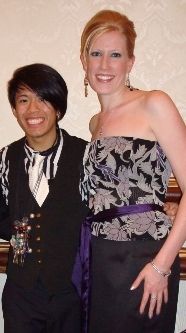 Tara realized she already knew Jason Tam, one of the talented student designers...What a surprise!
