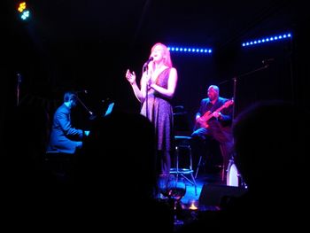 Wish this night didn't have to end! Tara Hawley and the Matt Skitzki Trio at BLUJazz+
