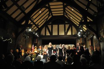 Tara Hawley, Caitlin Houlahan, Ryann Angelotti, and Libby Merriman - Christmas Carol Sing-a-long with the Hermit Club Singers
