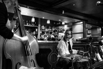 Upstairs at Ronnie Scotts Photo by Jan Rocker
