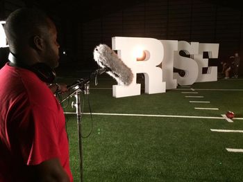 Field Audio Recording @ The Atlanta Falcons Training Camp
