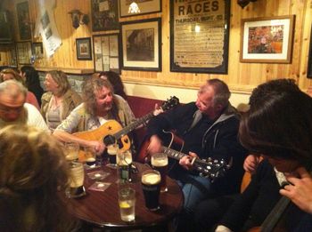 with John Prine, Philip Donnelly and friends in Kinvara, County Galway

