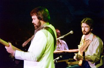 Glen Campbell & Carl Jackson. Belfast, 1984
