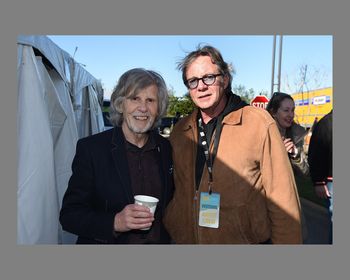 with Rod Argent at the 30A Fest in Santa Rosa Beach, FL, 2019
