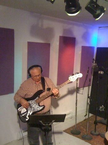 Brad Gill on Fender bass Waiting for the Change album
