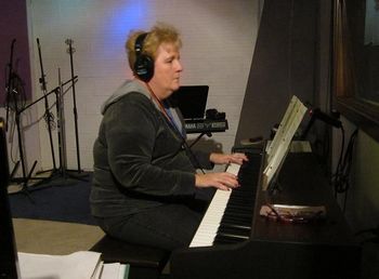 Marcia Robbins on Piano DCC Worship Team
