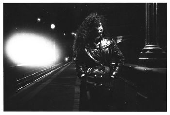 Photo Shoot on The A-Train, Harlem NYC 1981
