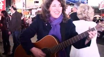 Peace On Earth in Times Square NYC Alycia Hutchisson Videographer 2012
