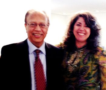 UN's Ambassador Anwarul Chowdhury United Nations High Level Forum for a Culture of Peace Week
