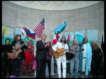 United Nations Vigil for Peace & Ecology Central Park’s Bandshell October 2012
