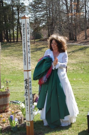 Peace Pole Dedication Earth Day
