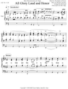 ALL GLORY LAUD AND HONOR (HYMN HARMONIZATION)