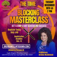 The Time Blocking Masterclass | December 19, 2023