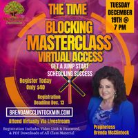 The Time Blocking Masterclass Livestream|December 19, 2023