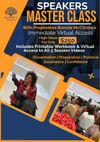 Speakers Master Class Virtual Access & Workbook