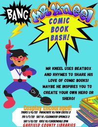 Mr Kneel: Hip Hop for Families! COMIC BOOK BASH!