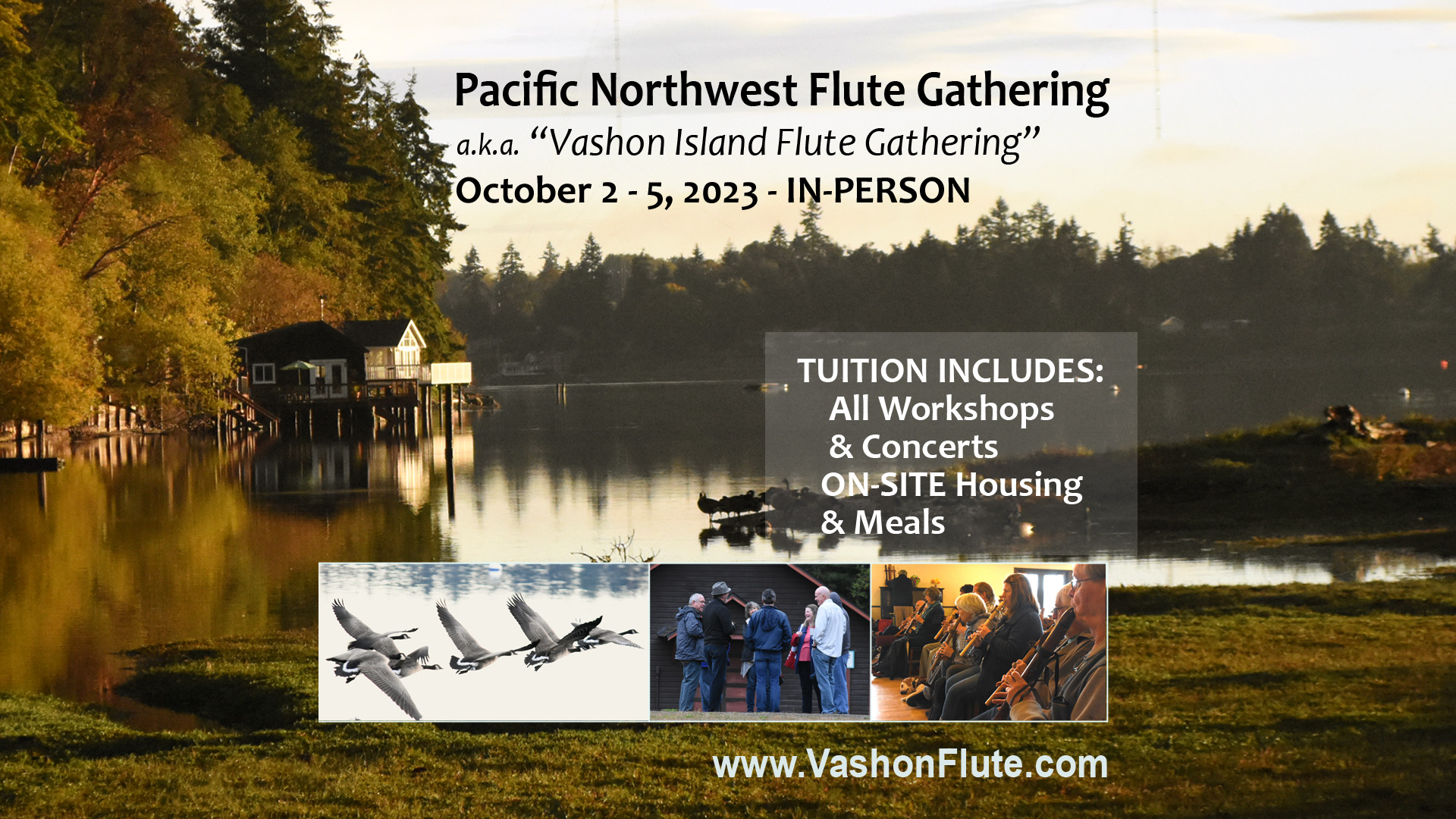 Joseph L Young Pacific Northwest Flute Gathering Camp Burton