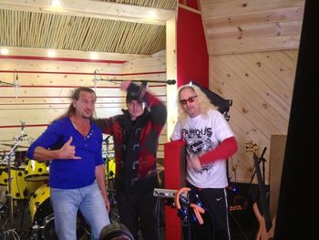 Dann Glenn3 Tracking at Rose Lane Studios with Mark Corradetti and Virgil Donati
