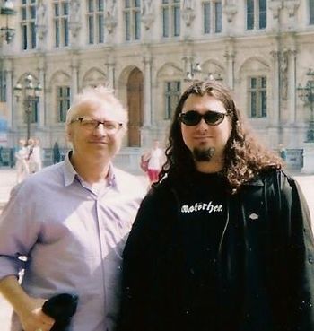 Franck Goldwasser (Mannish Boys) in Paris, France 2004
