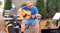 music in the park with Troy Graham 