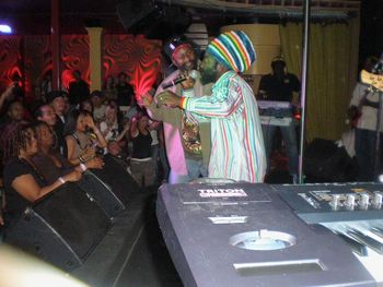 KING JAH LIVE Harlows alongside CAPLETON
