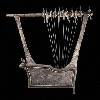 The Silver Lyre of Ur, c.2600BCE
