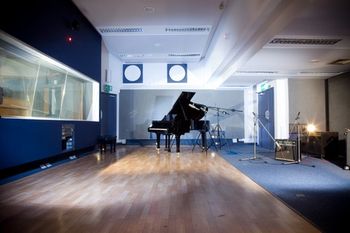 The George Martin Air Edel "Live" Studio 1 - where I recorded the lyre parts for MaryAnne & Michael Tedstone's epic Roman-themed album for the Felt Music Sound Library in 2012
