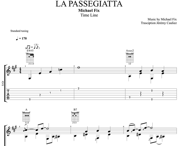 'La Passeggiata' (M Fix) PDF Download