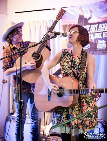 John Calvin Abney & Carter Sampson at The Oklahoma Room, Folk Alliance 2016 Photo by Phil Clarkin
