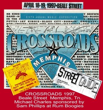 Poster for the Crossroads Memphis Festival 1997
