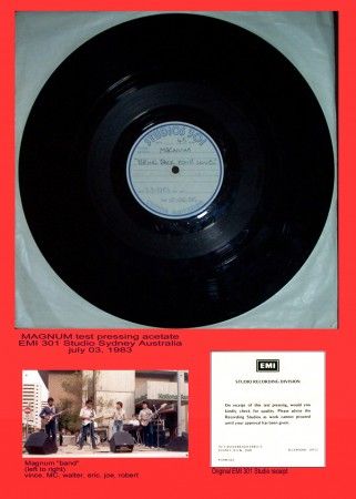 Bring Back Your Love - Coming Back Home / Magnum Single "Original acetate master July 03, 1983"
