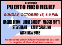 Benefit for Puerto Rico Relief